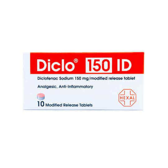 Diclo 150 MG ID L.A. 10 Tablets
