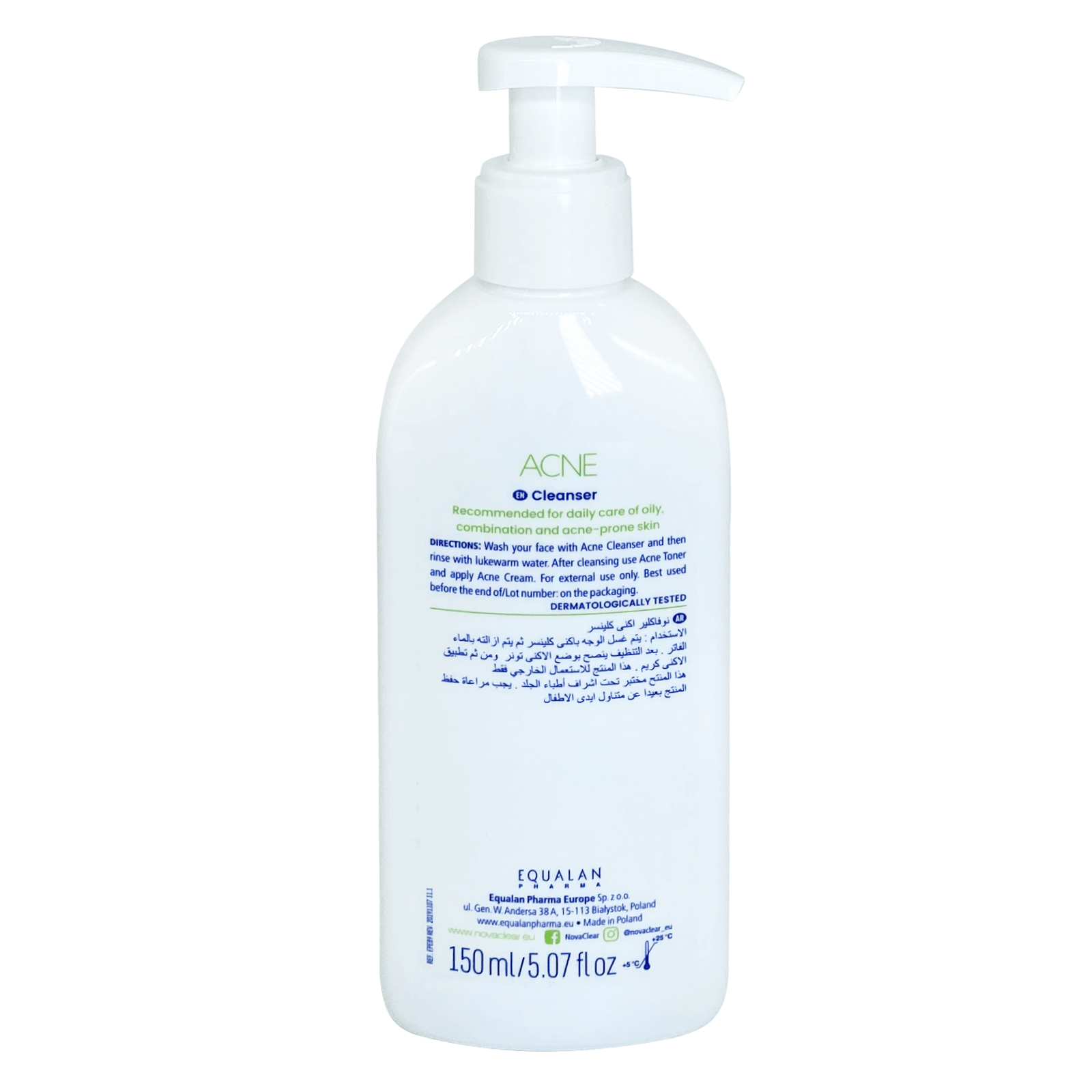 NOVACLEAR ACNE CLEANSER 150ML