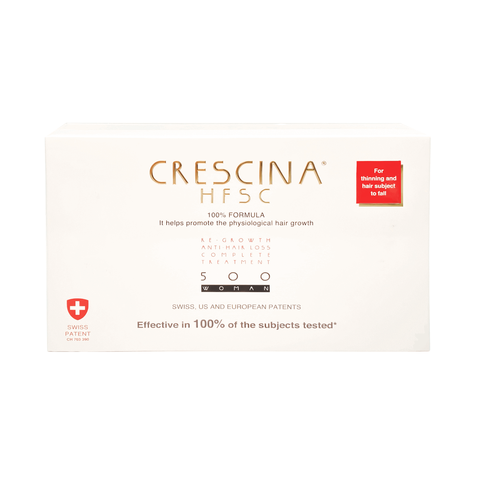 Crescina HFSC 100% 500 Woman 10 TC + 10 FL