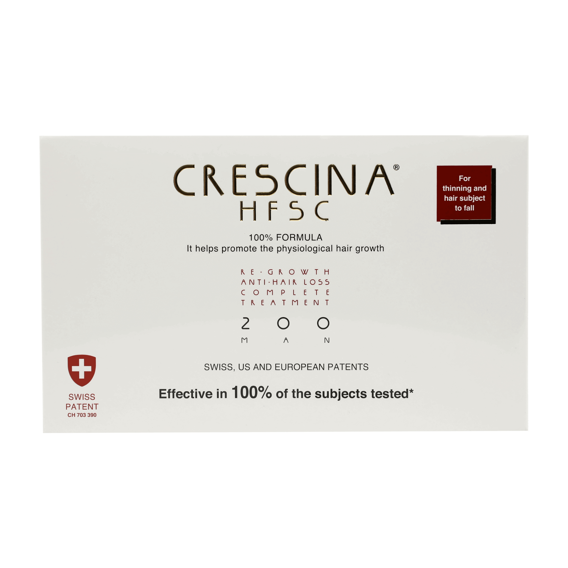 Crescina HFSC 100% 200 Man 10 TC + 10 FL