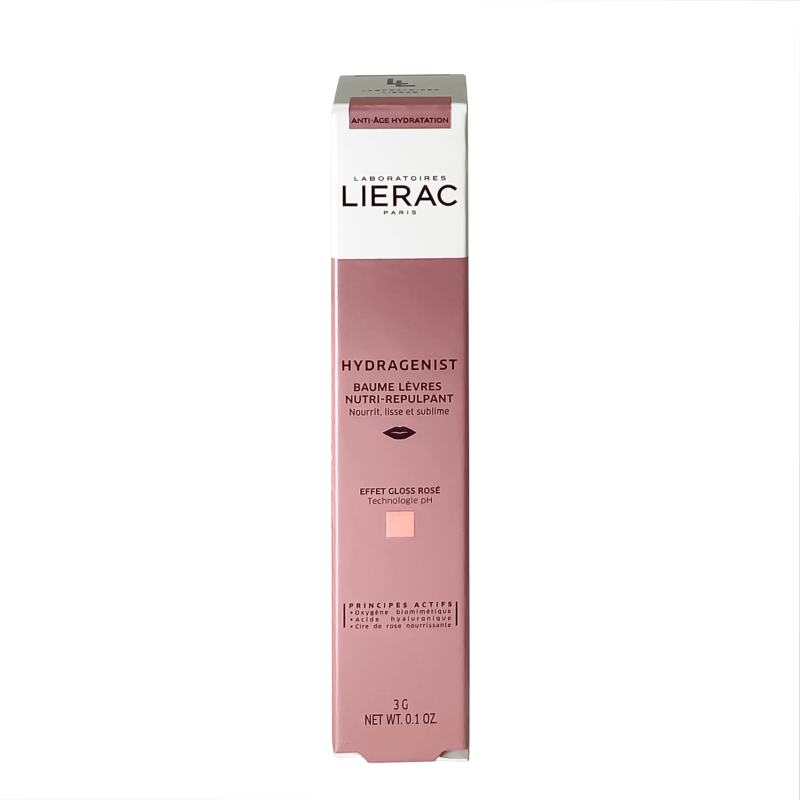 Lierac Hydragenist Baume Levres Rose L0044