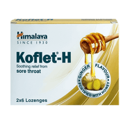Himalaya Koflet-H Ginger Flavour 12 Lozenges