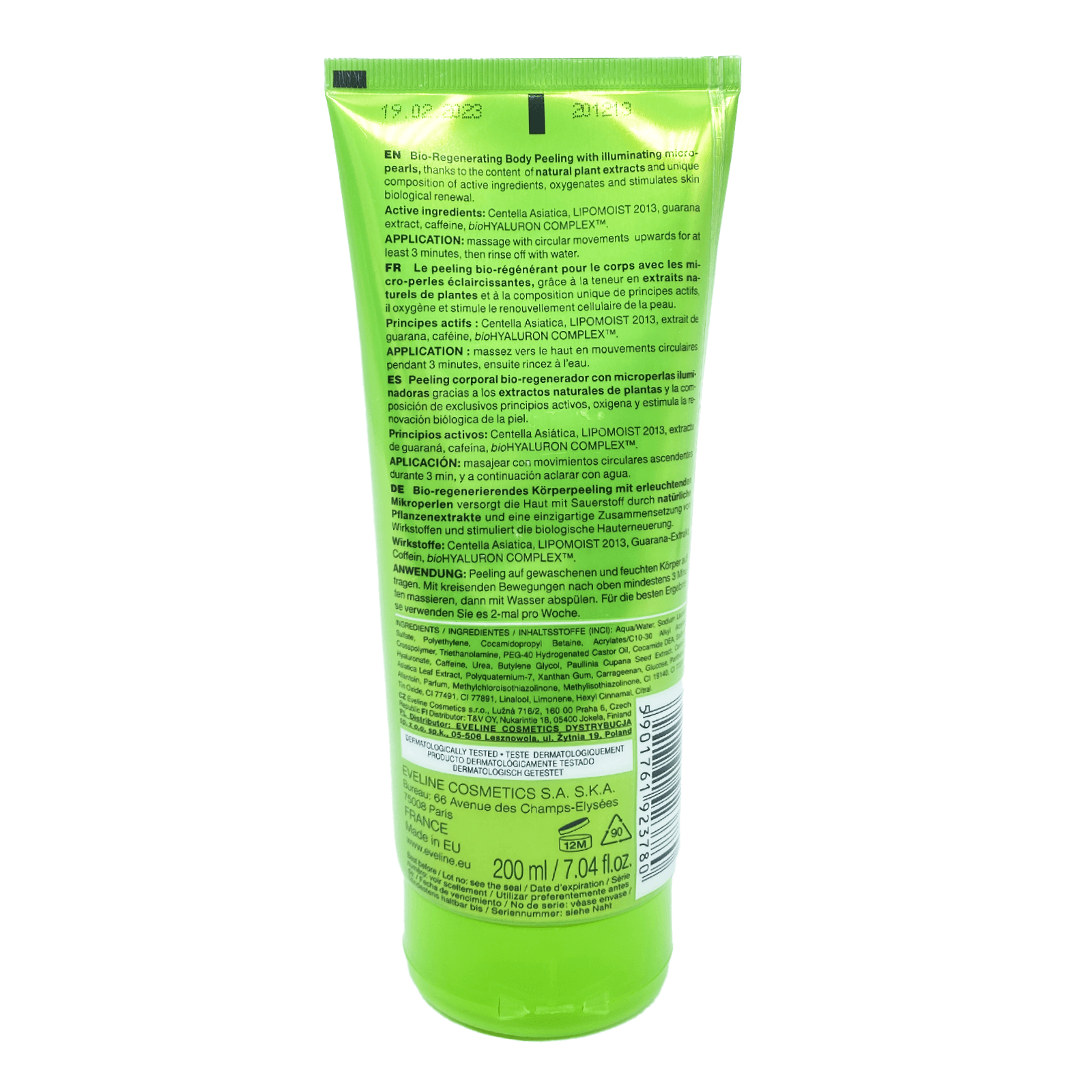 Eveline SPA Professional Lemongrass Body Peeling 200ml