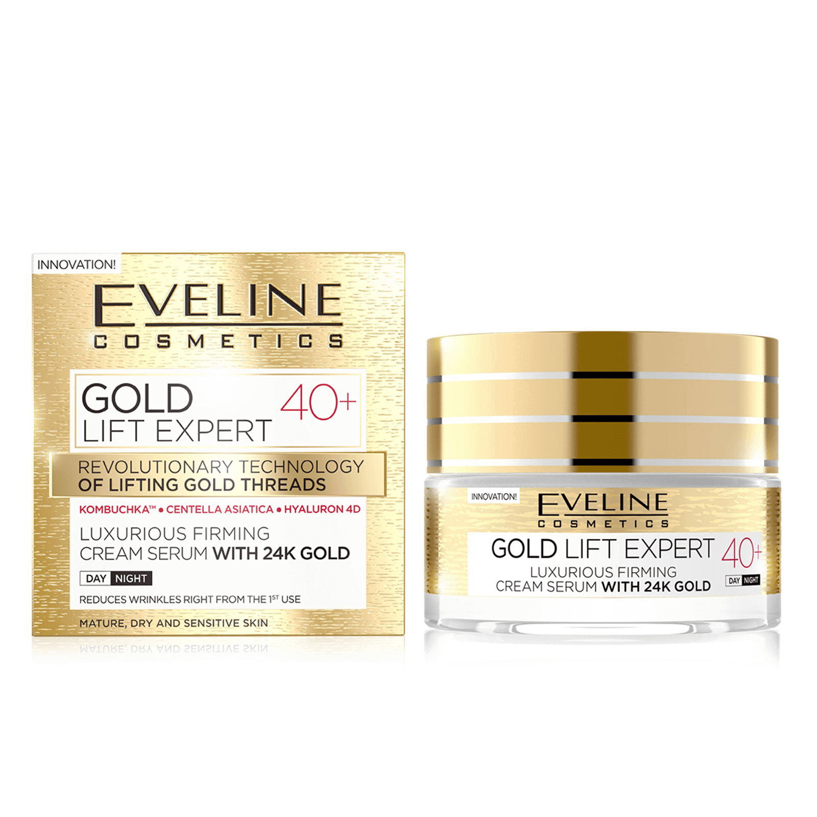 Eveline Gold Lift Expert Day and Night Cream 50 ml