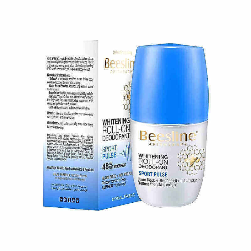 Beesline Whitening Deodorant Roll Sport Pulse 50ml
