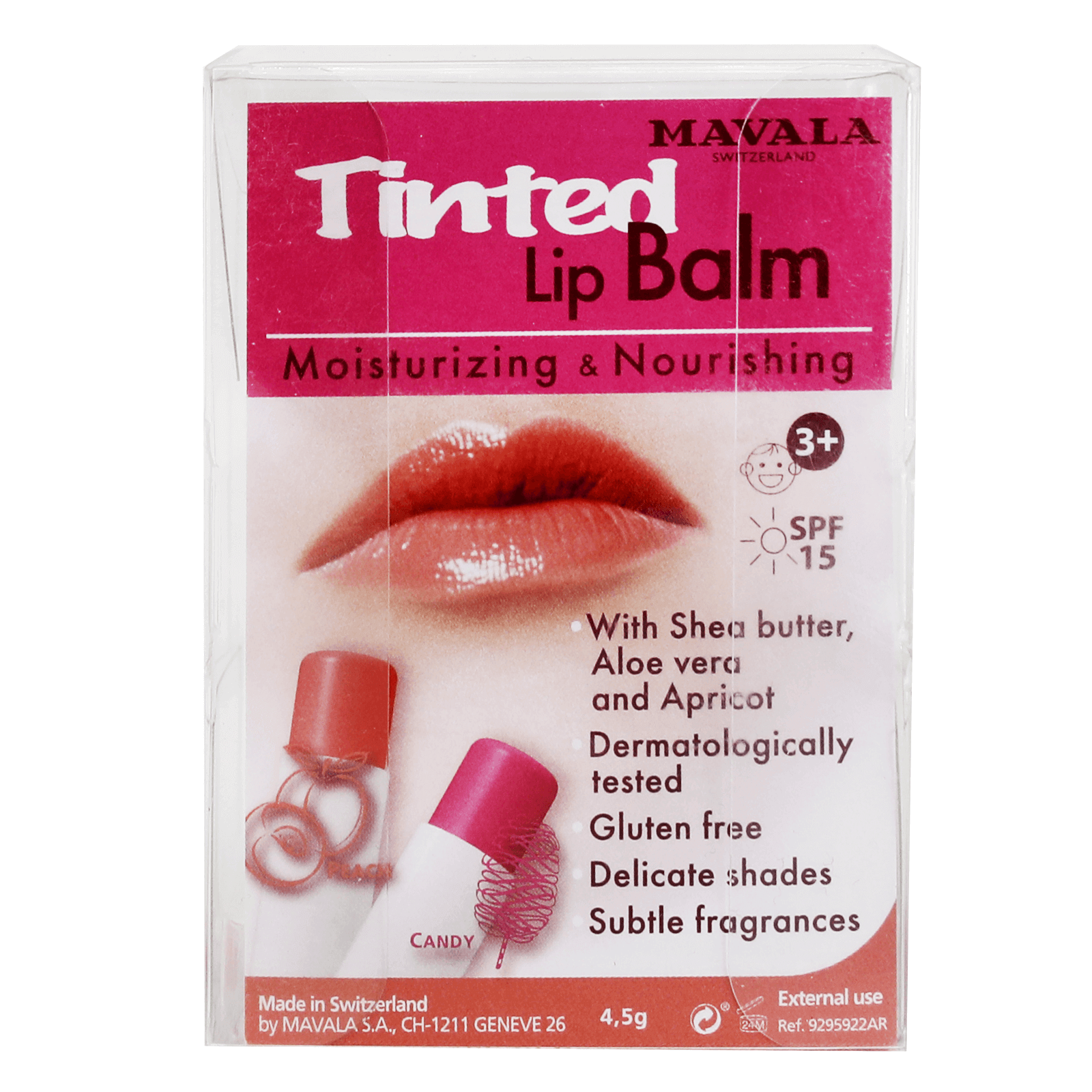 Mavala Tinted Lip Balms Peach & Candy Duo Kit Offer