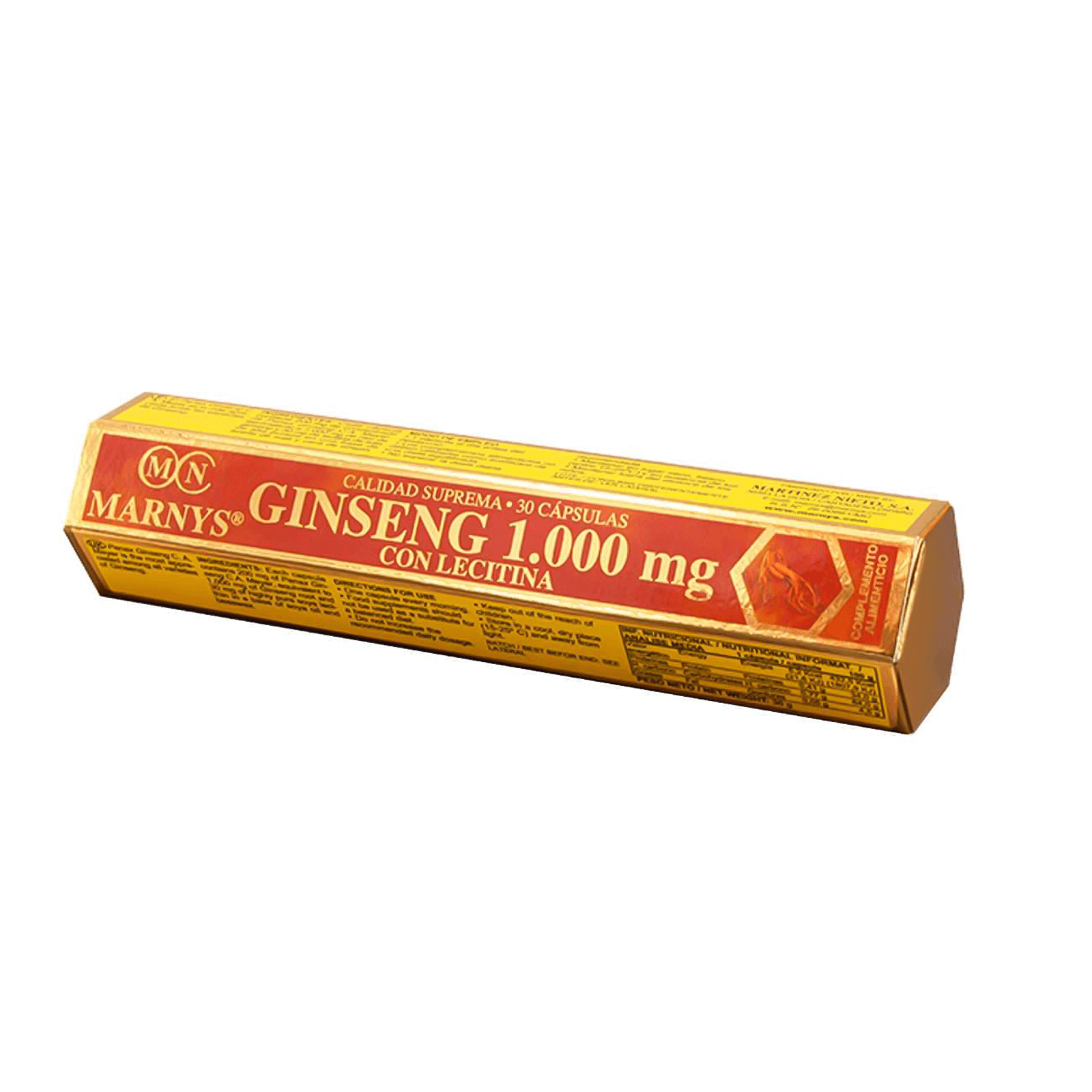Marnys Ginseng 1000Mg Caps 30'S Mgi30
