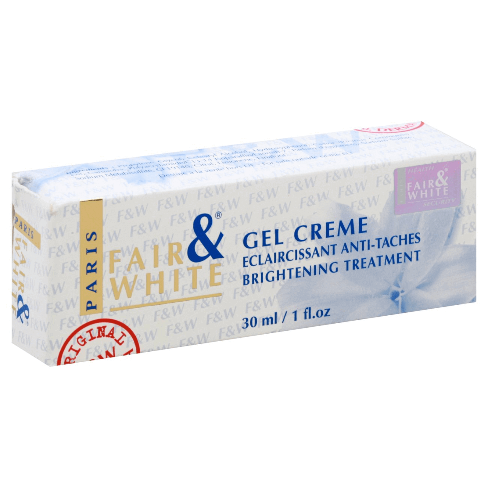 Fair & White Gel Cream 30 ml