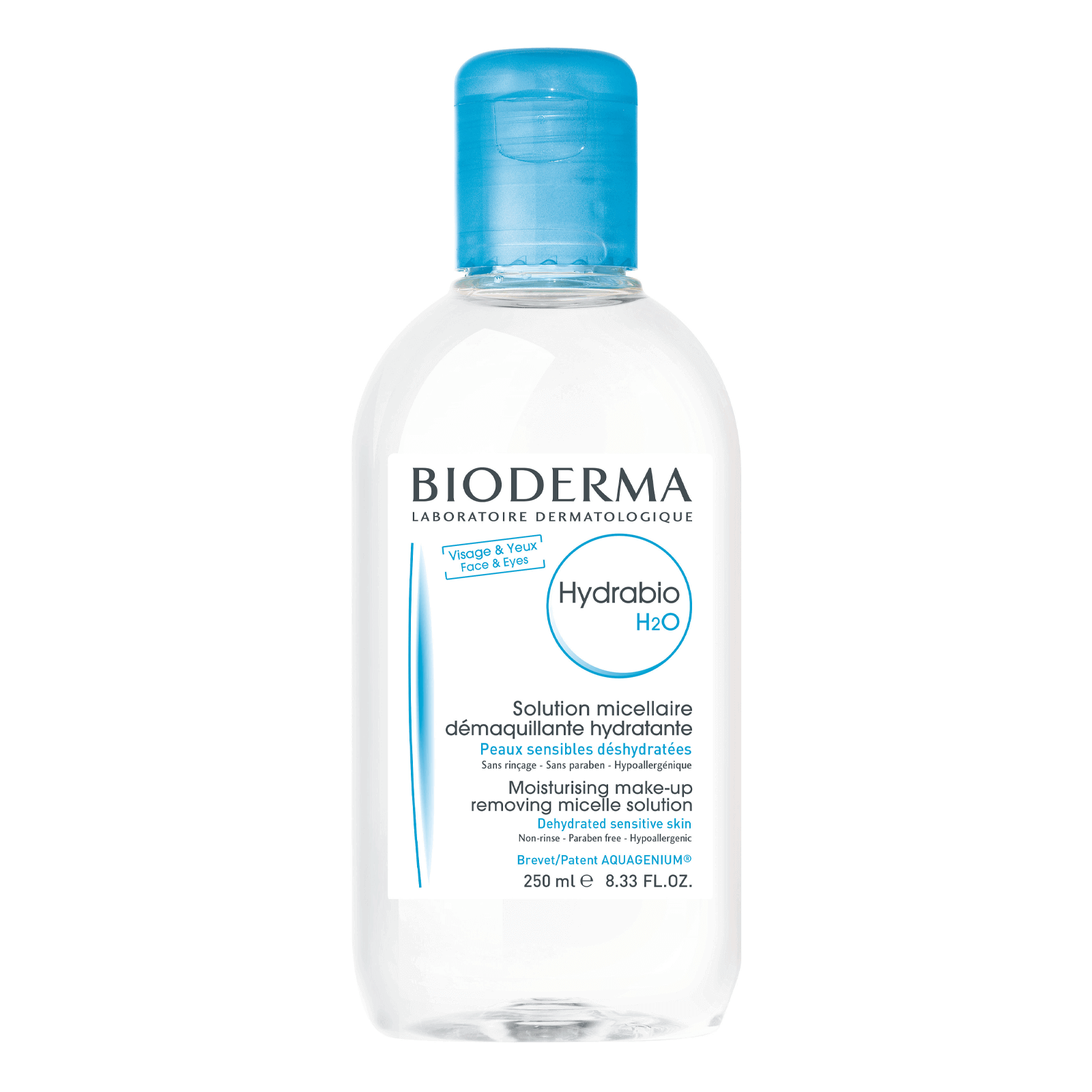 Bioderma Hydrabio H2O Micellar Solution 250 mL Make up removal