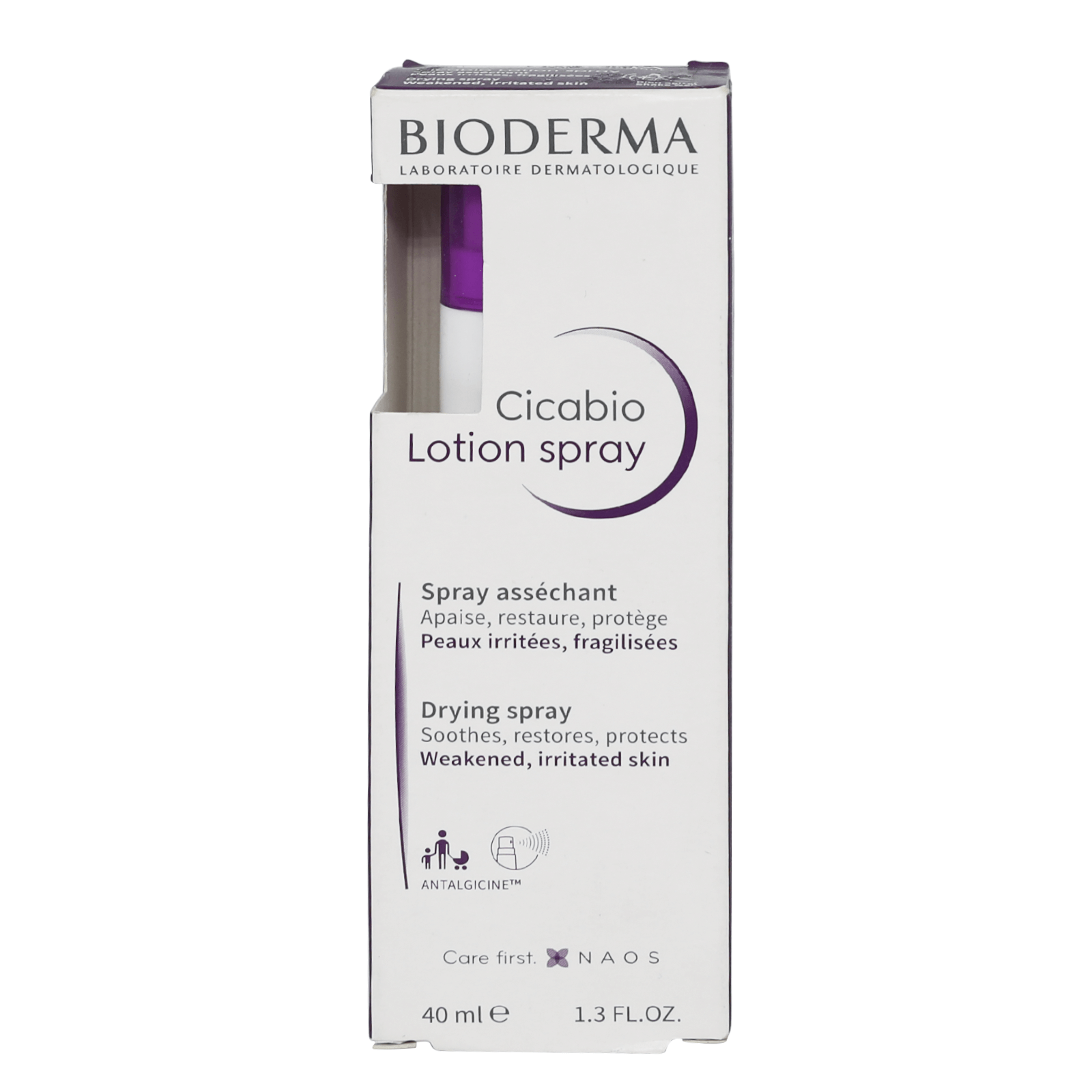 Bioderma Cicabio Lotion Spray 40 mL for moisturizing