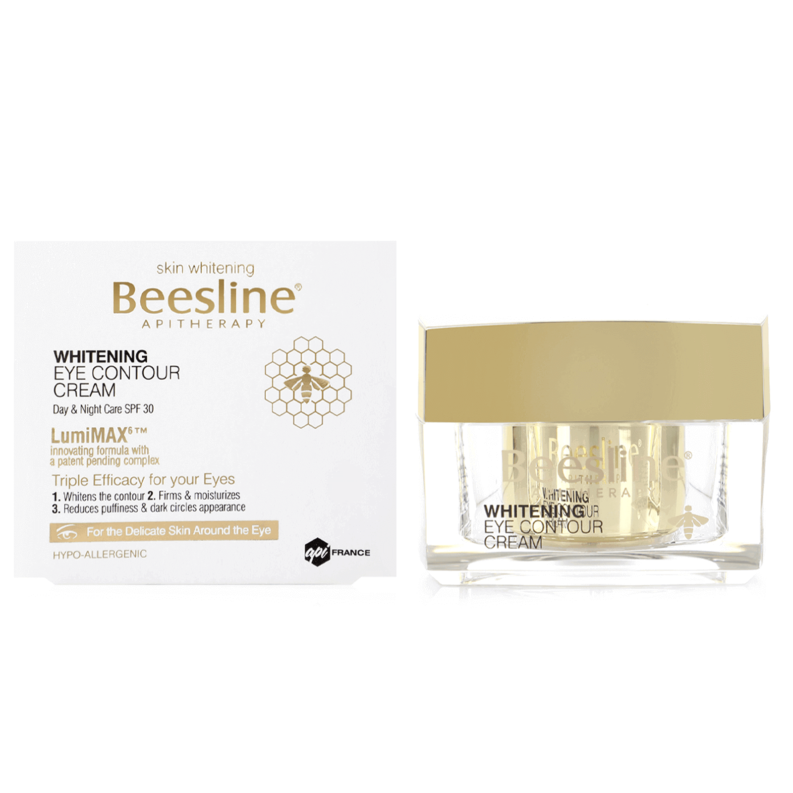 Beesline Whitening Eye Contour Cream Spf30 30Ml for dark circle