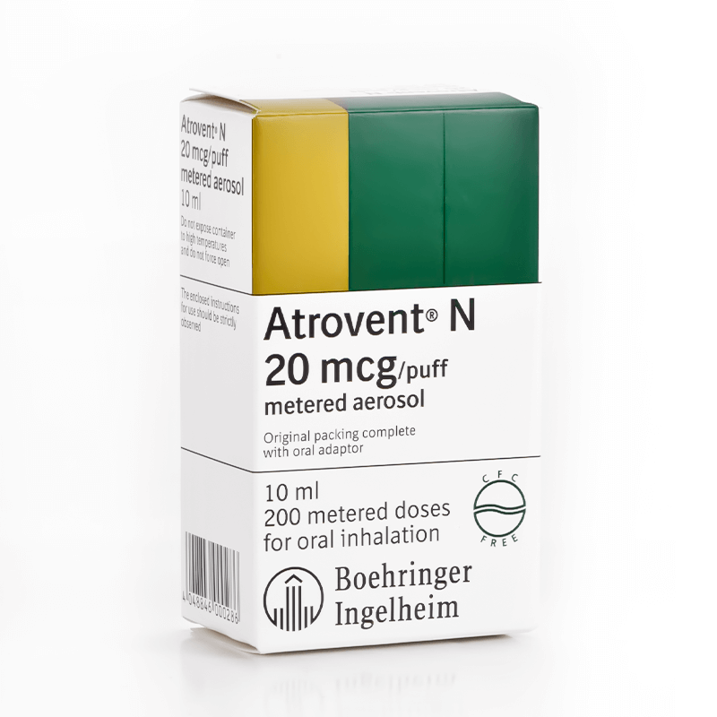 Atrovent N. 20mcg inhaler for asthma