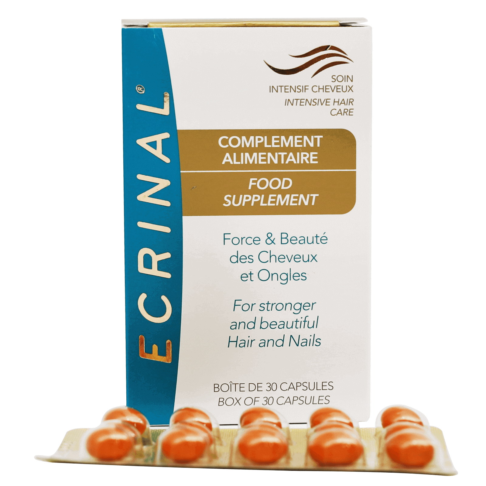 Ecrinal Hair Capsules 30'S - Support  hair growth