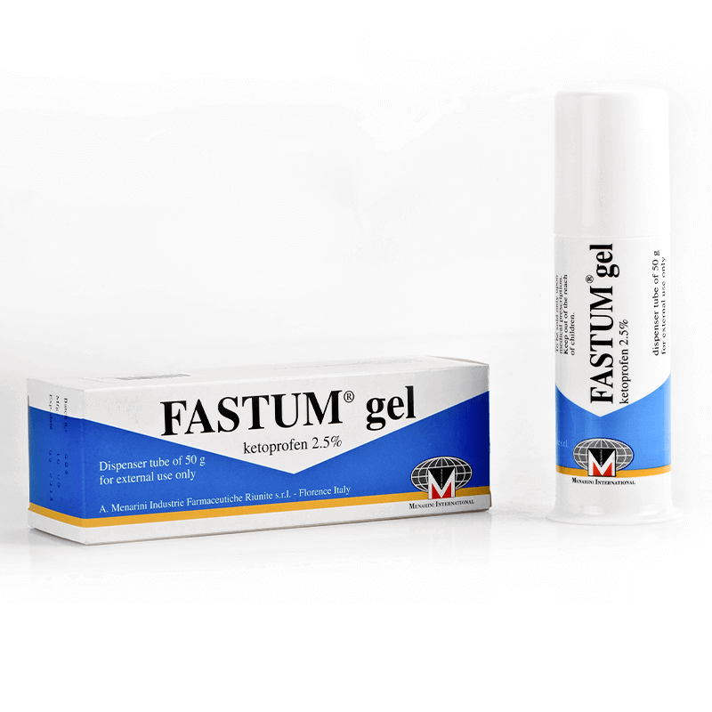 Fastum Gel  2.5% for muscles and joint pain