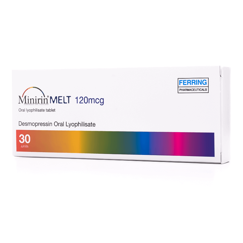 Minirin Melt 120Mcg as involuntary urination – Alsultan Pharmacy