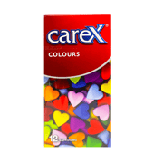 Carex Sensation Colors Condoms 12'S for maximum protection