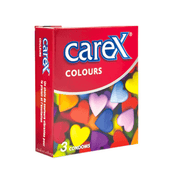 Carex Colours Condoms 3'S for maximum protection