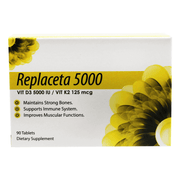 Replaceta Vit D 5000 IU Tabs 90'S for strong bones