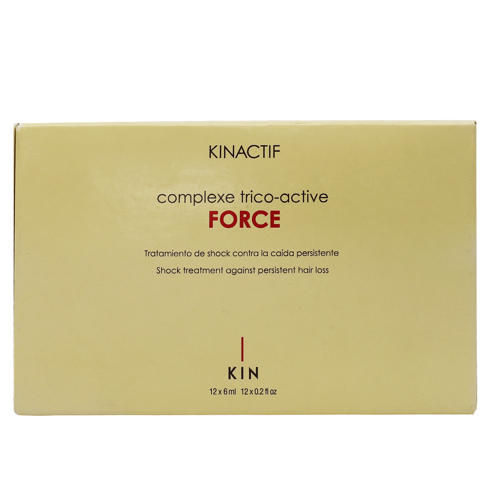 Kinactif Force Complexe Trico Active 12*6 mL to reduce hair loss