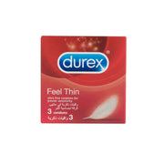 Durex Feel Thin Condoms 3'S