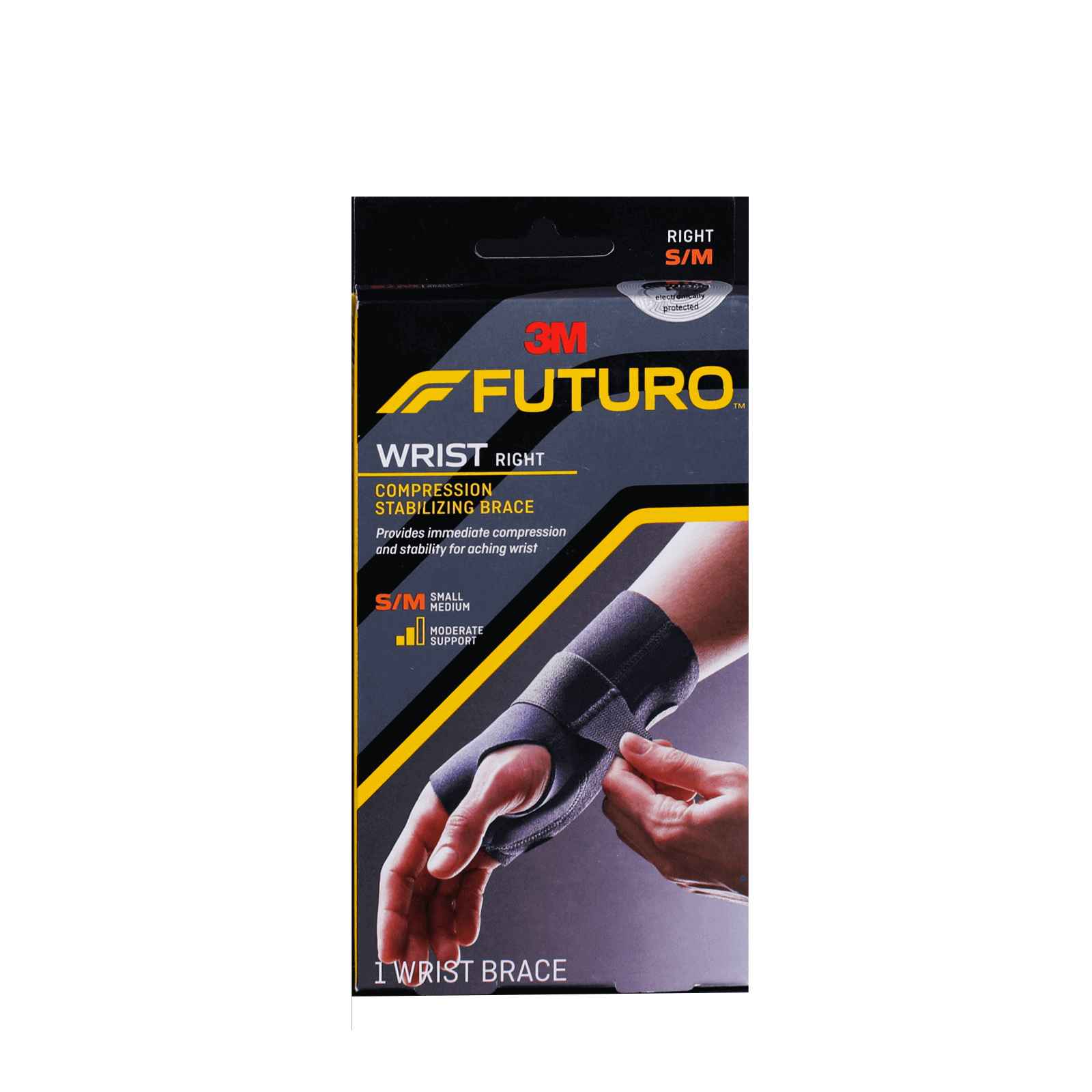 Futuro Wrist Right Compression Stabilizing Brace S/M