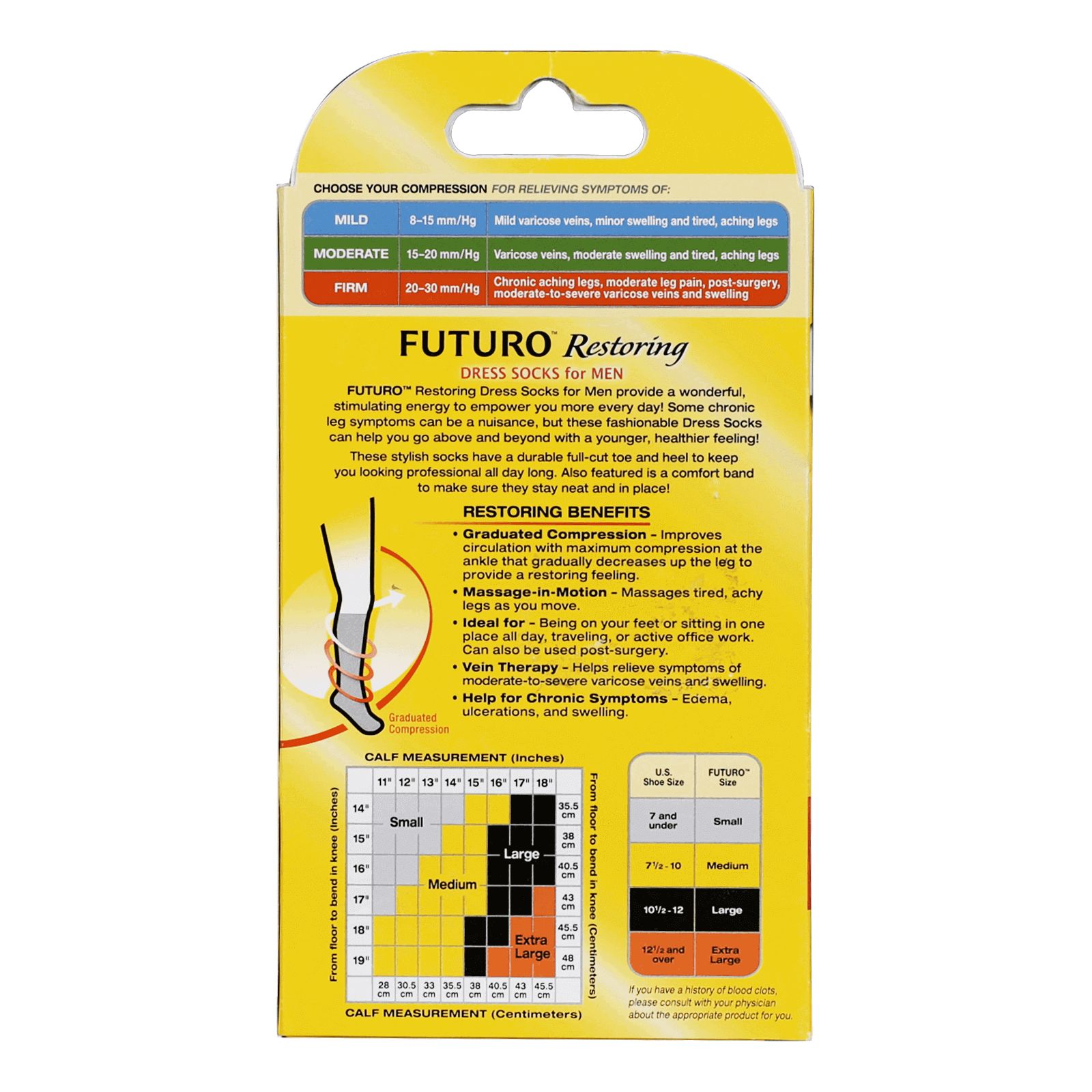 Futuro Restoring Dress Socks For Men