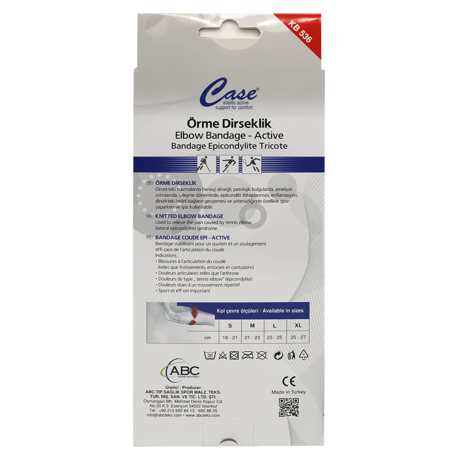 Case Elbow Bandage Active  L