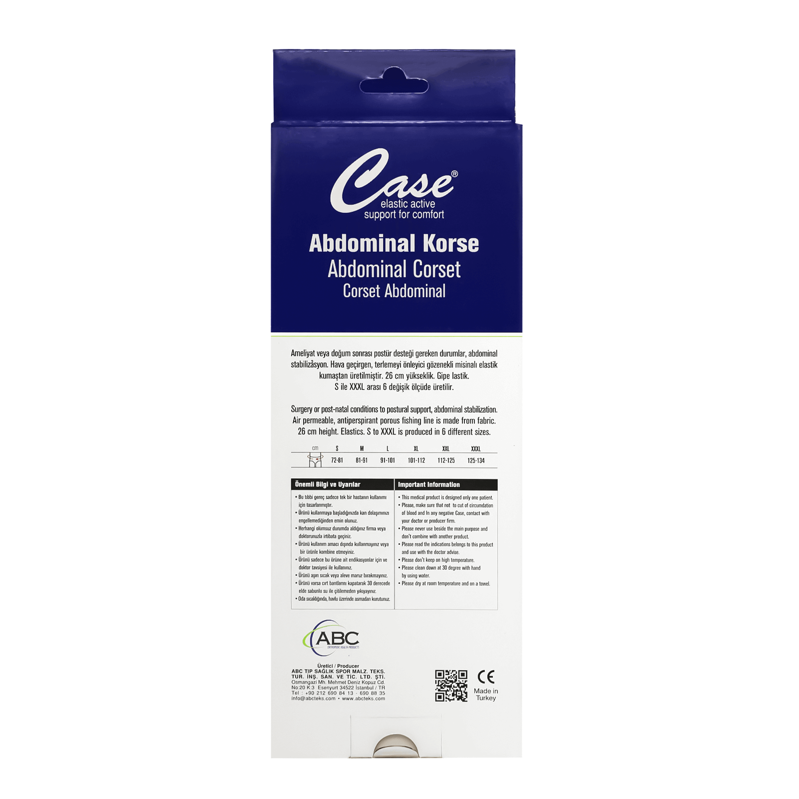 Case Abdominal Corset  M