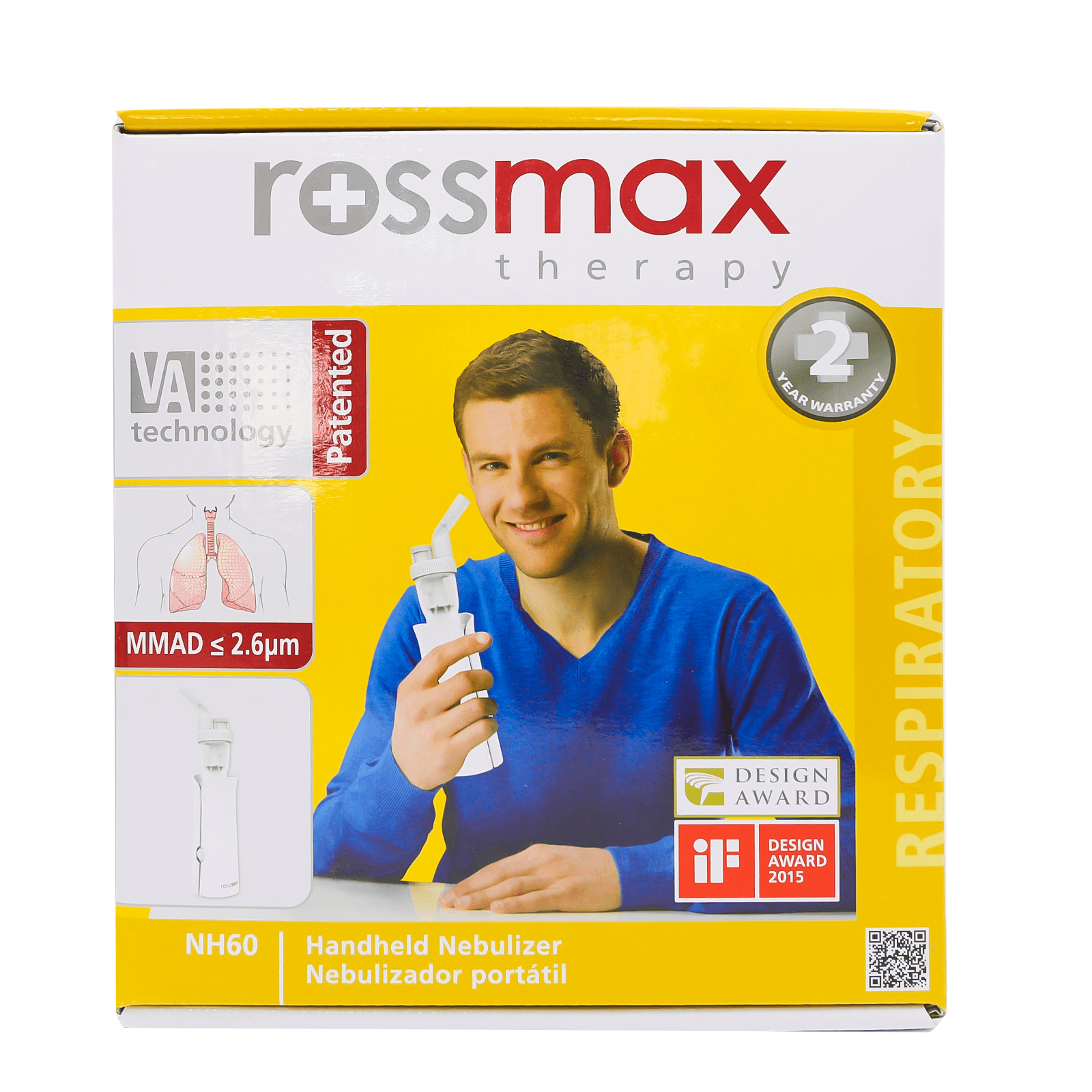 Rossmax Handheld Piston Nebulizer NH60