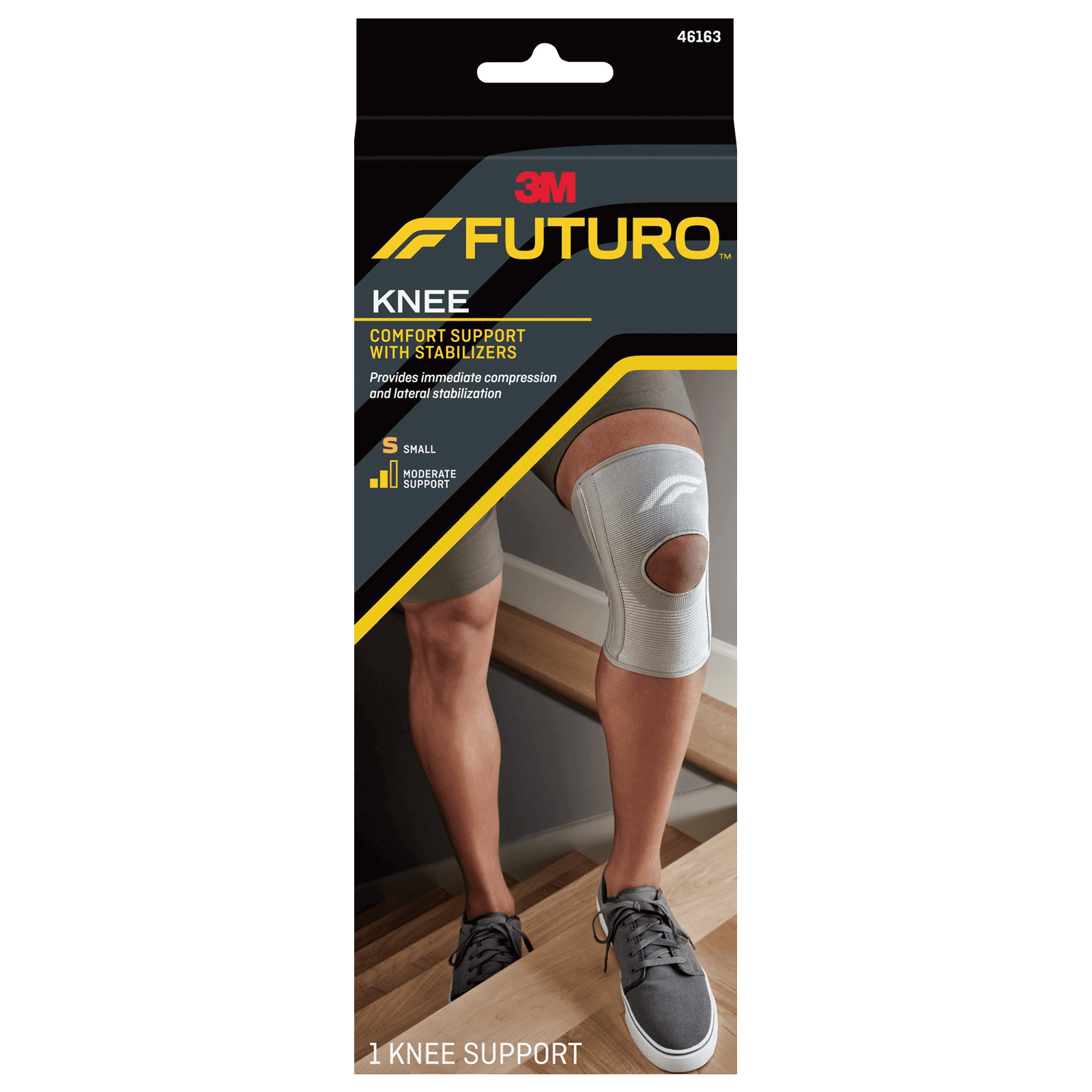 Futuro Knee Comfort Support With Stabilizers Small