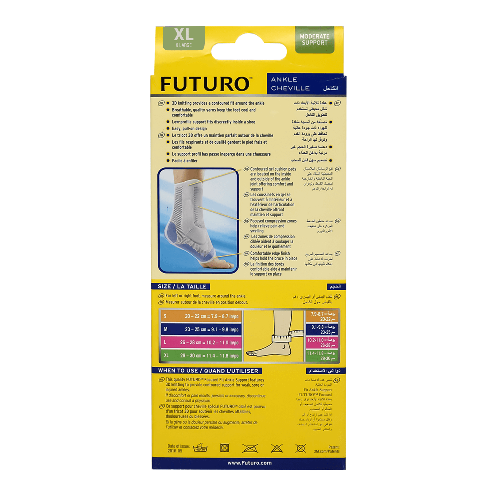 Futuro Ankle Focused Fit Ankle Support XLarge