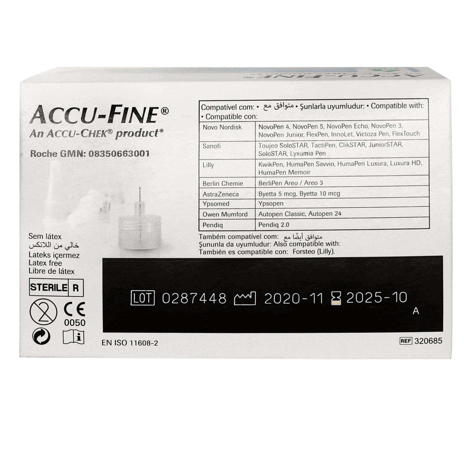 Accu Fine 0.23 mm (32G) *4 mm 100'S