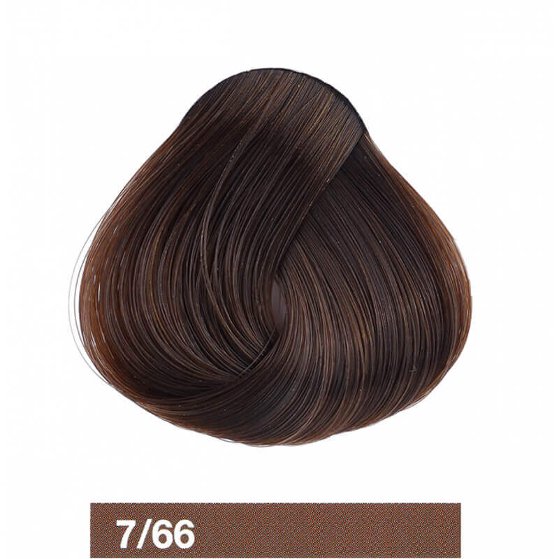 "Lakme Chroma 7/66 Chestnut Blonde - Ammonia-Free Permanent Hair Color, 60ml"