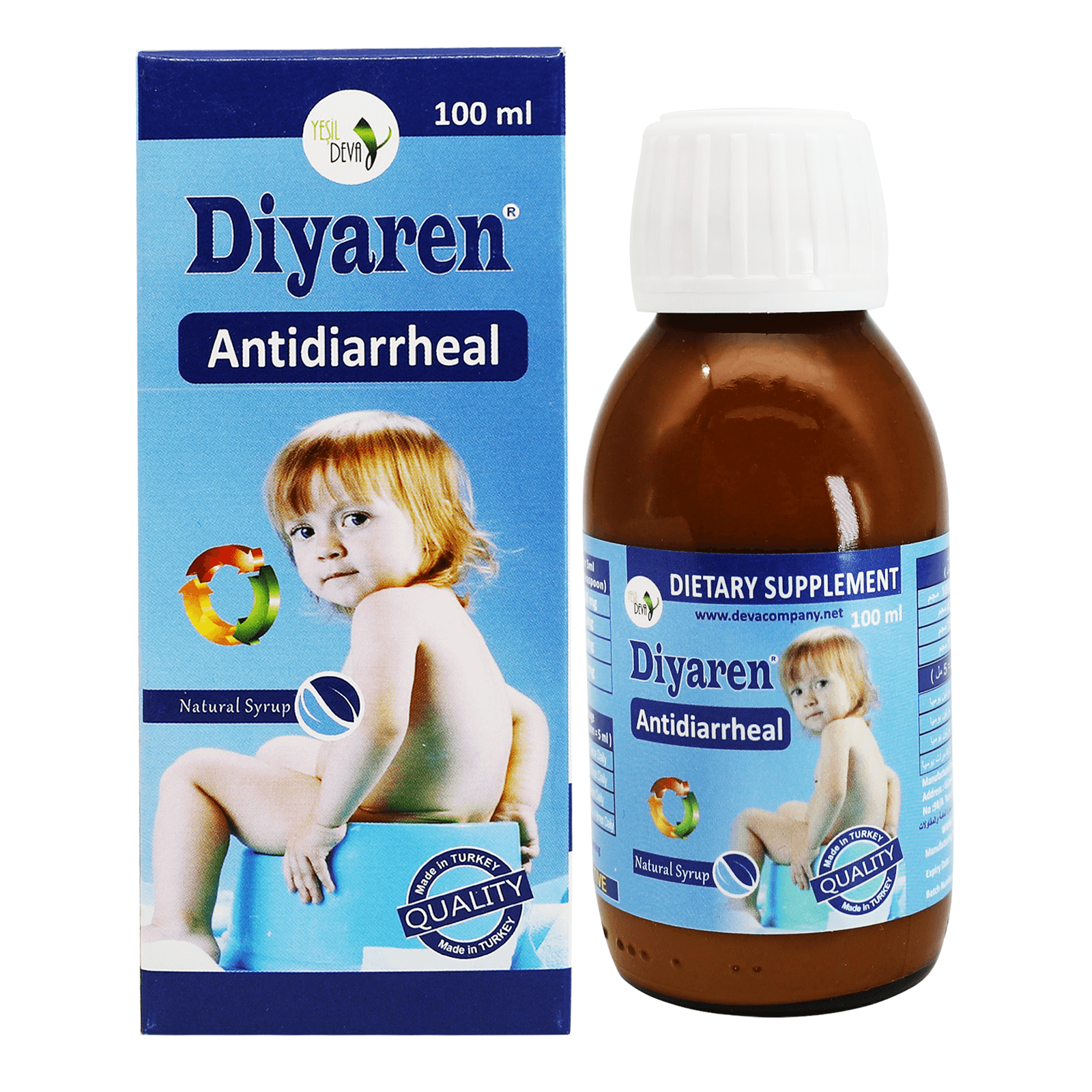 Diyaren Antidiarrheal Syrup 100 ml