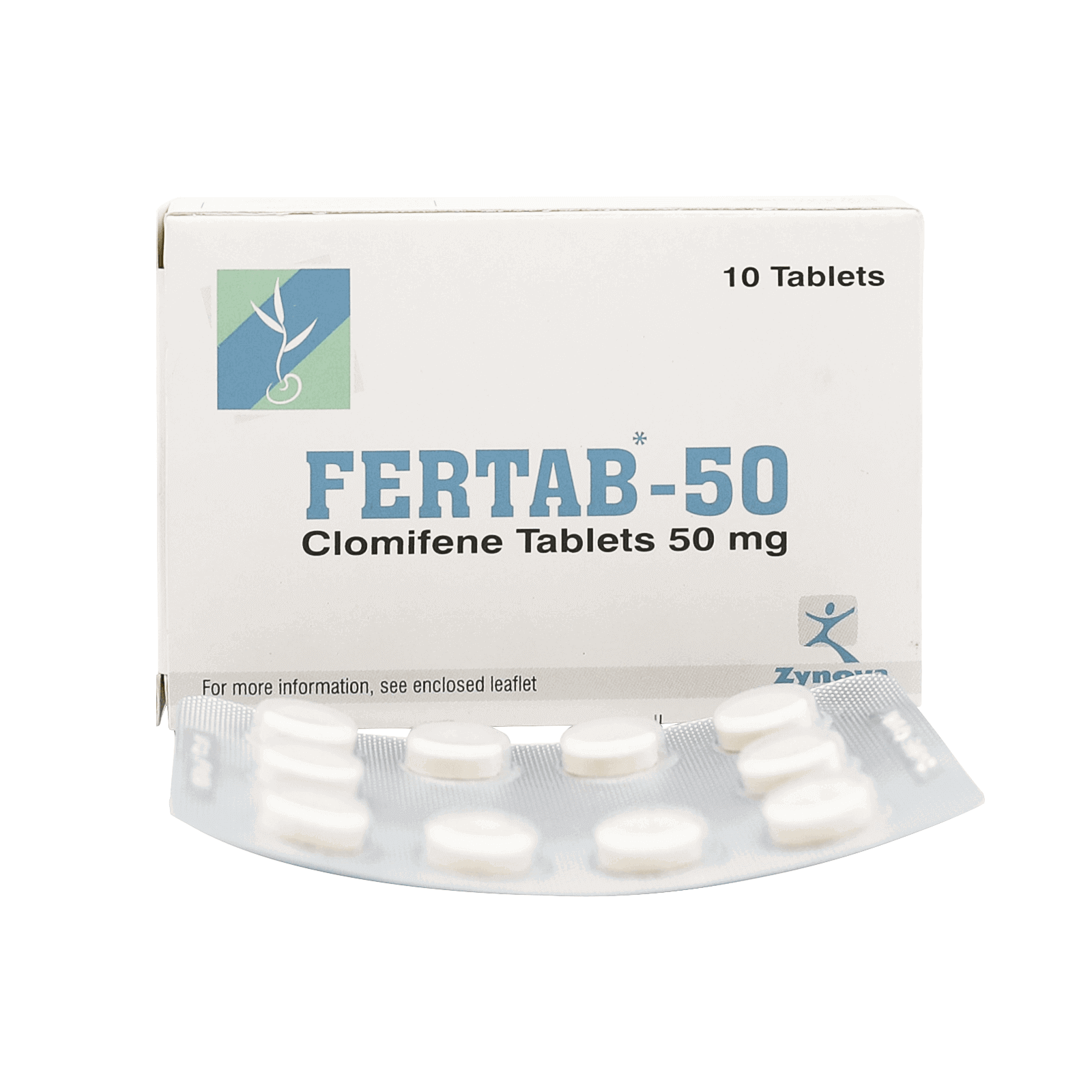 Fertab 50 mg Tabs 10'S