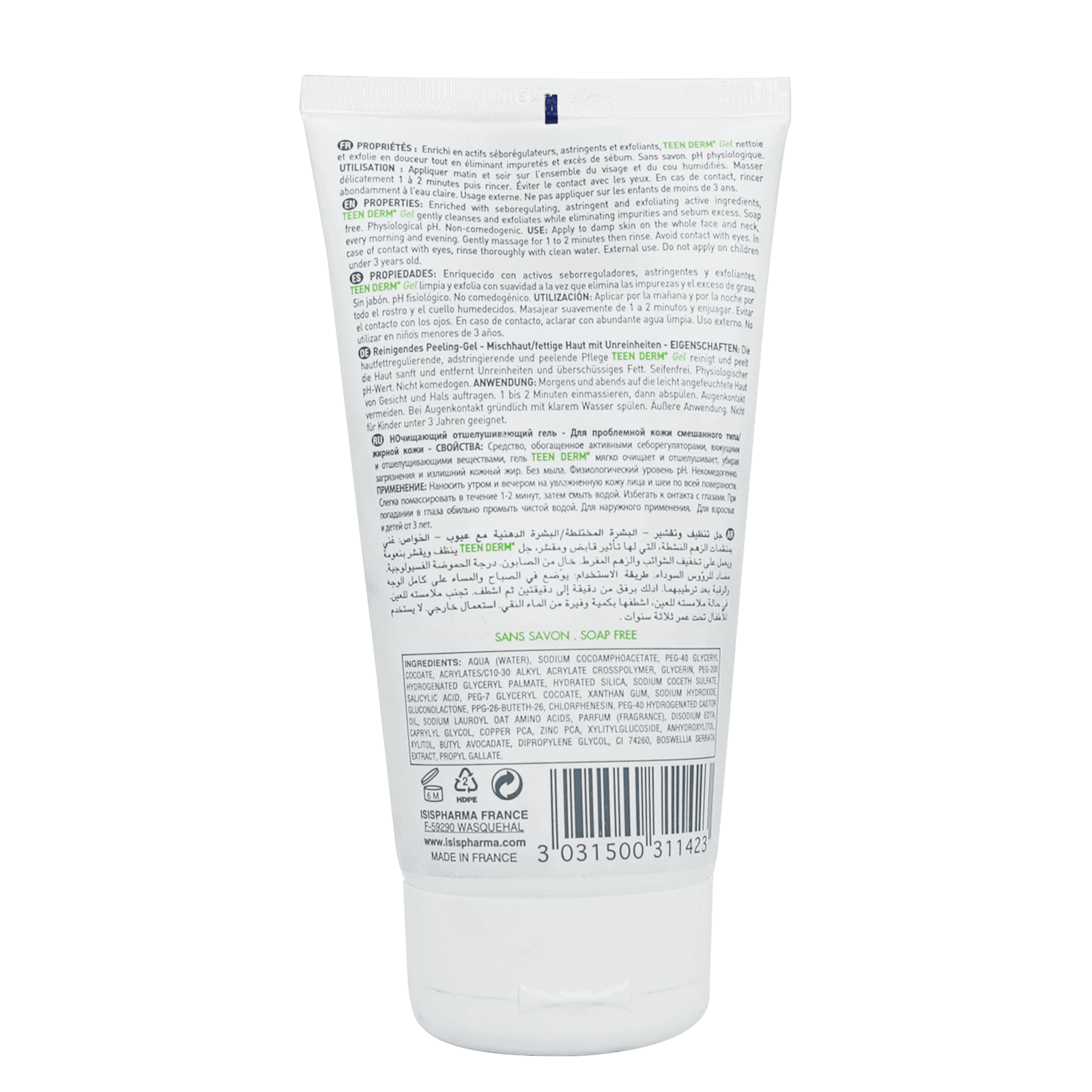 Isis Teen Derm Cleansing Gel 150 mL Isistfg