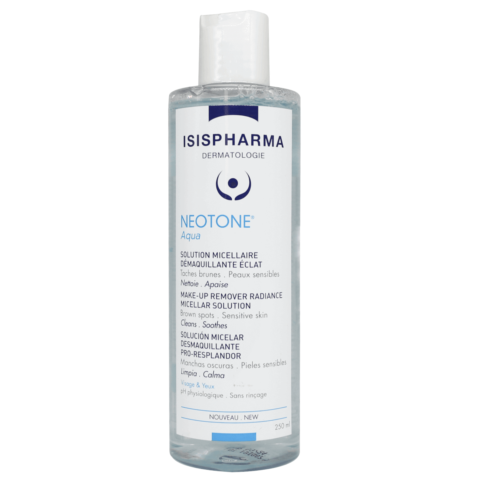 Isis Neotone Aqua Make Up Remover 250 mL Isisnaq250