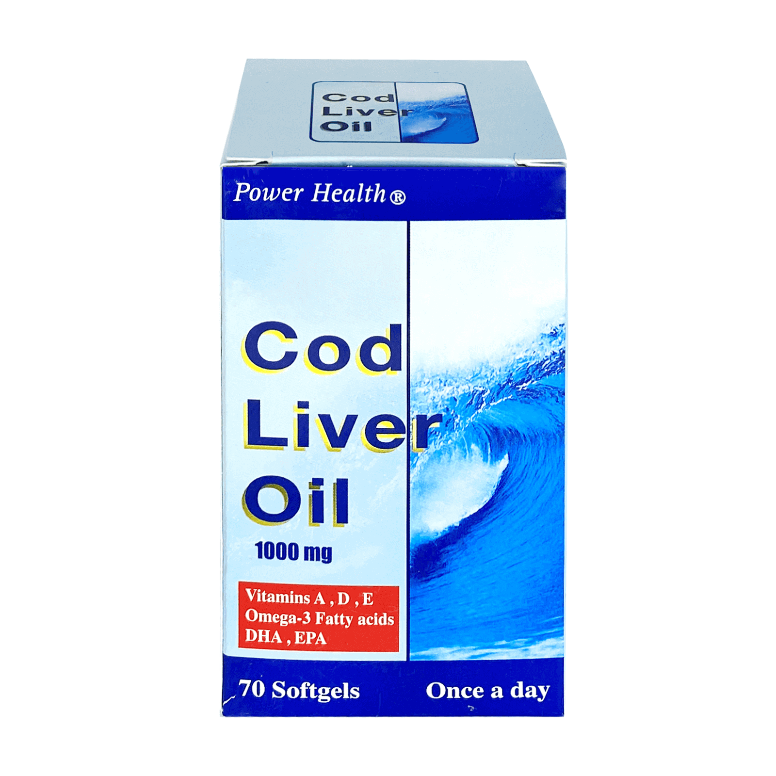 Power Health Cod Liver Oil 1000Mg 70 Caps