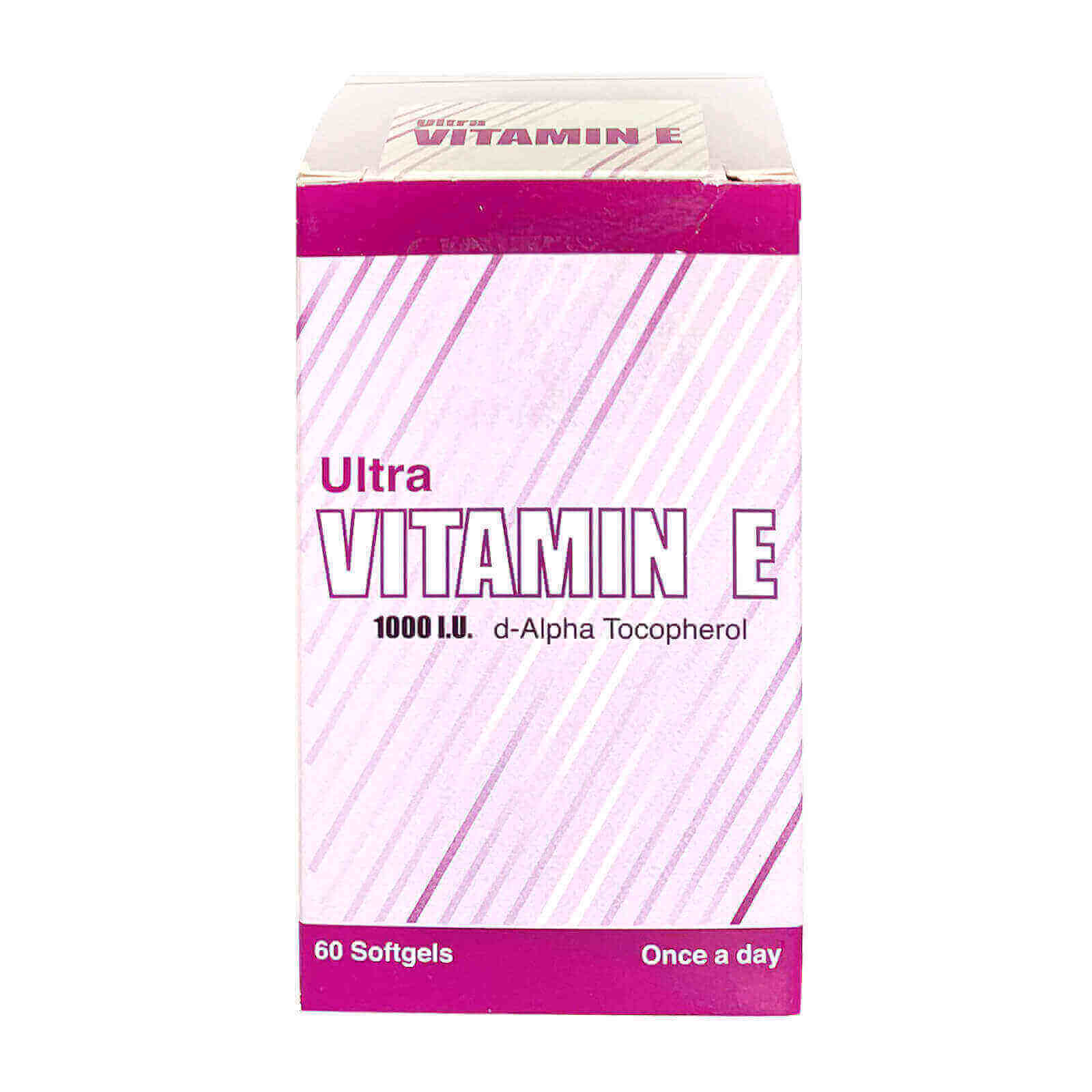Mega Pharma Ultra Vit-E 1000 IU Softgels 60'S