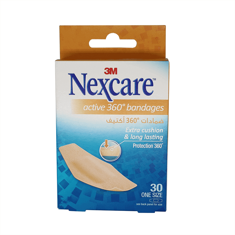 Nexcare Soft N Flex 360 Comfort Bandages 28*76 mm 30'S