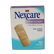 Nexcare Sheer Bandages 25*72 mm 50'S