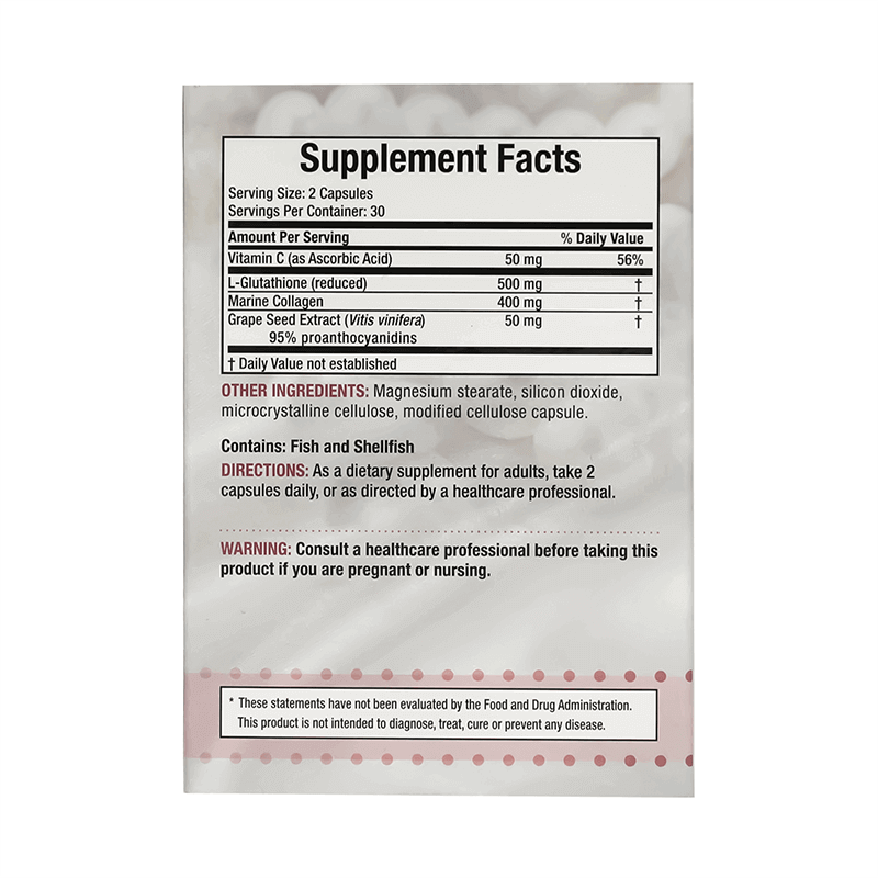 H & N Simply White Caps 60'S