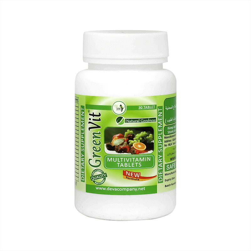 Greenvit Multivitamin Tabs 30'S