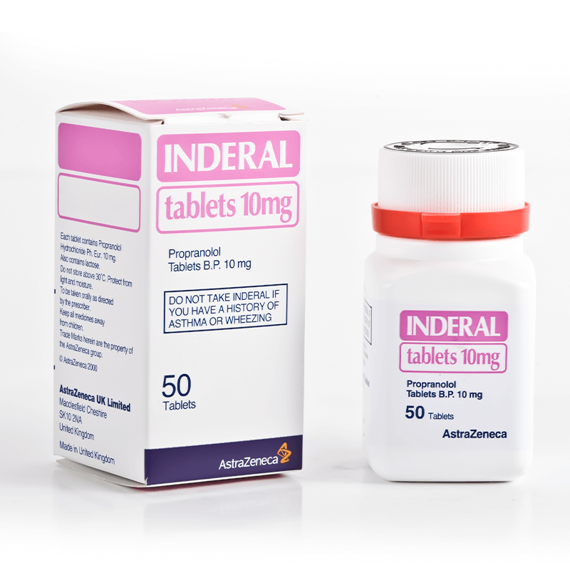 Inderal 10Mg  for high blood pressure