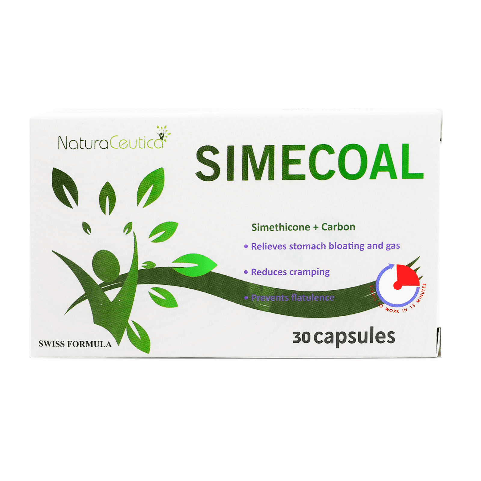 Simecoal Caps 30'S