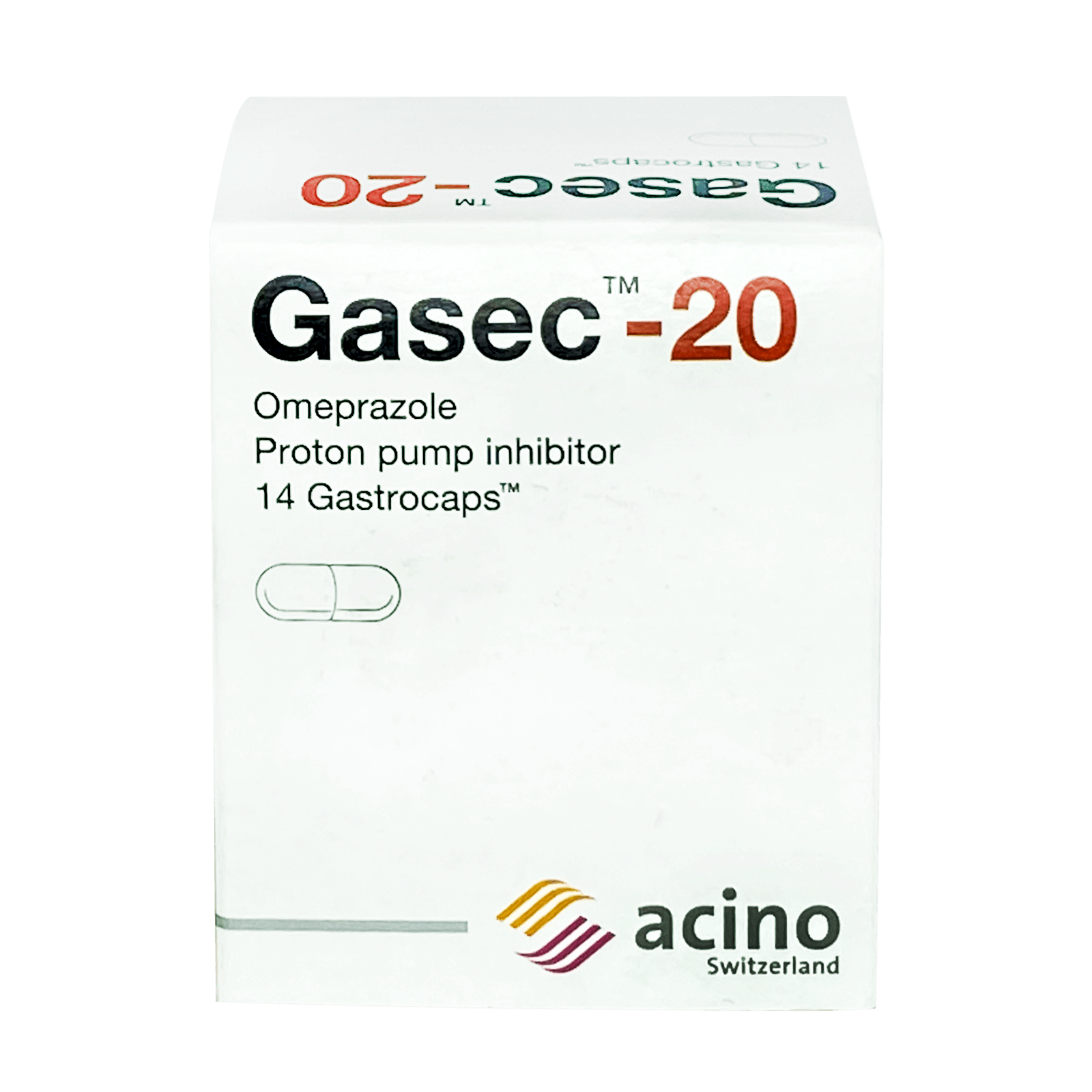 Gasec Capsule 20Mg 14'S
