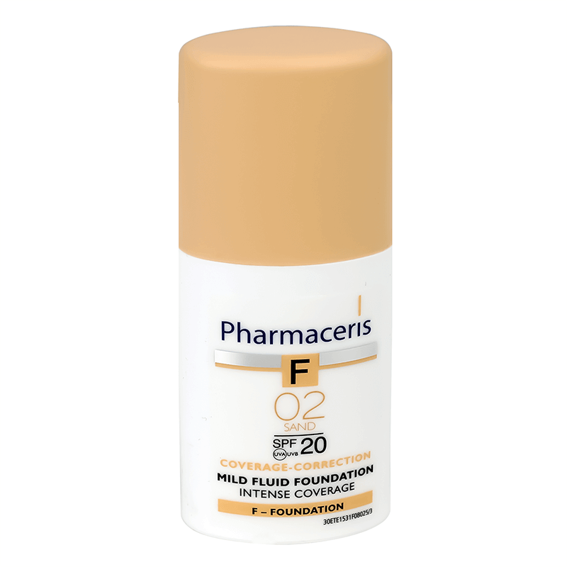 Pharmaceris F Intense Fluid Foundation SPF 20 - 02 Sand 30 ml
