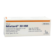Mixtard 30 100IU/10mL injection