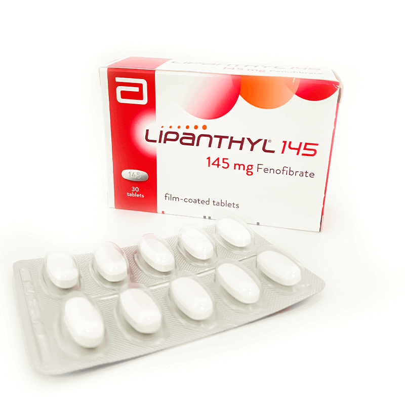 "Lipanthyl 145mg: Transform Your Health with our Cholesterol-Busting 30-Tab Pack!"