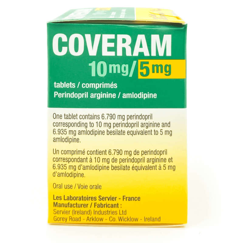 Coveram10mg /5mg 30 Tablets